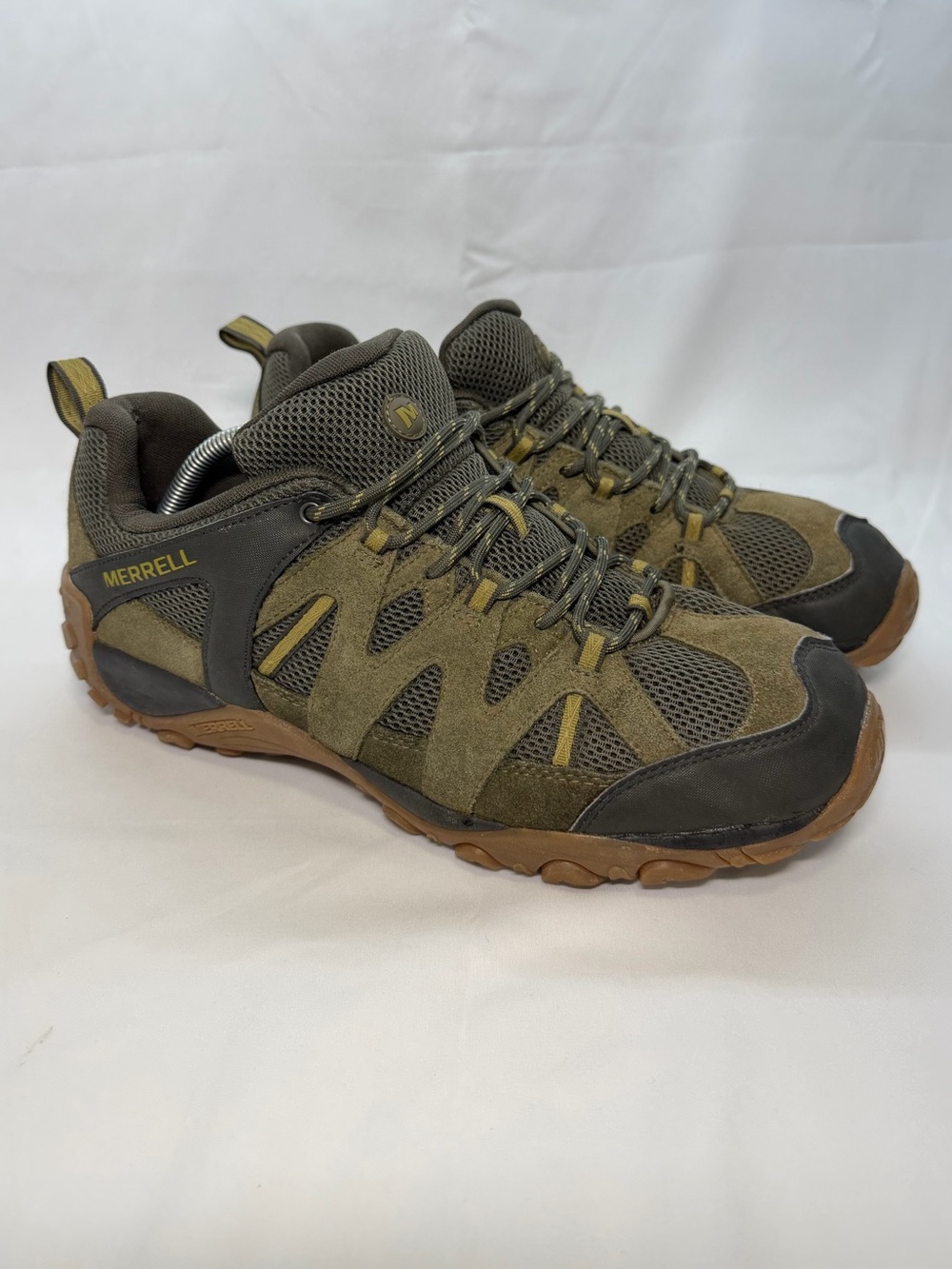 Merrell Deverta 2 Men’s Hiking Shoes Olive/Moss Size 11.5
